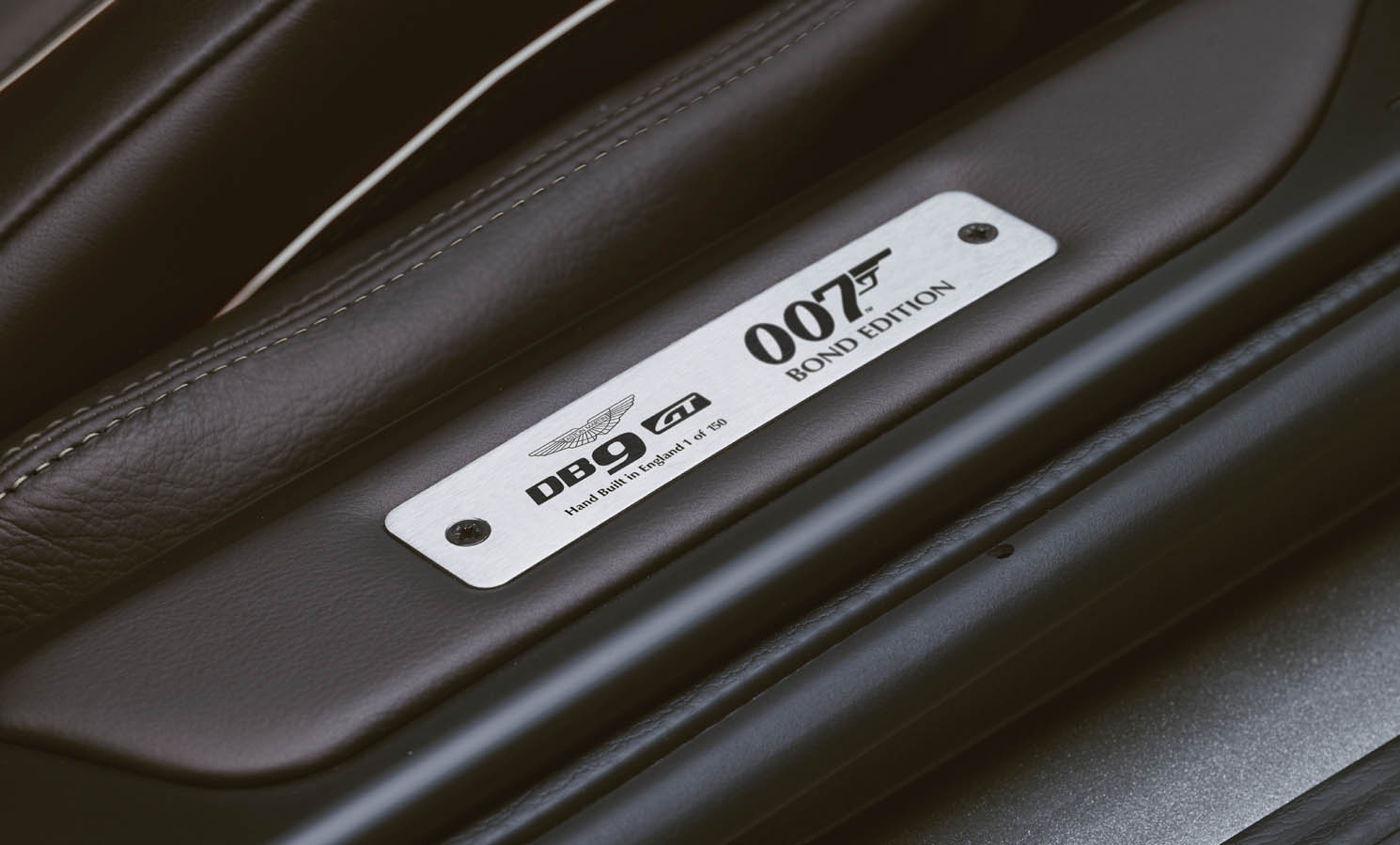 DB9 GT Bond Edition Sill Plaque